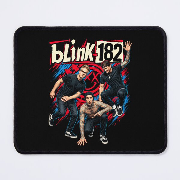 Item preview, Blink-182 Retro Punk Rock Trio | 2000s Pop Punk Band Fan Art designed and sold by aguilar38.