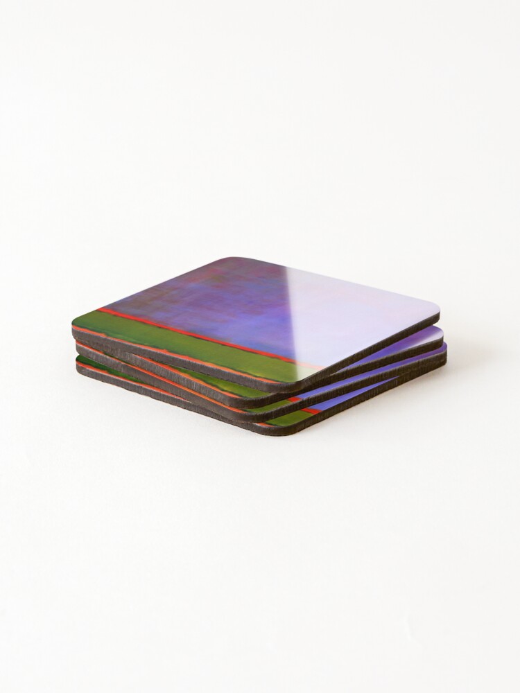 Thumbnail 4 of 5, Coasters (Set of 4), Mark Rothko abstract art - Mark Rothko paintings - Mark Rothko artwork - Mark Rothko artist - Mark Rothko modern art designed and sold by Rohyadalim.