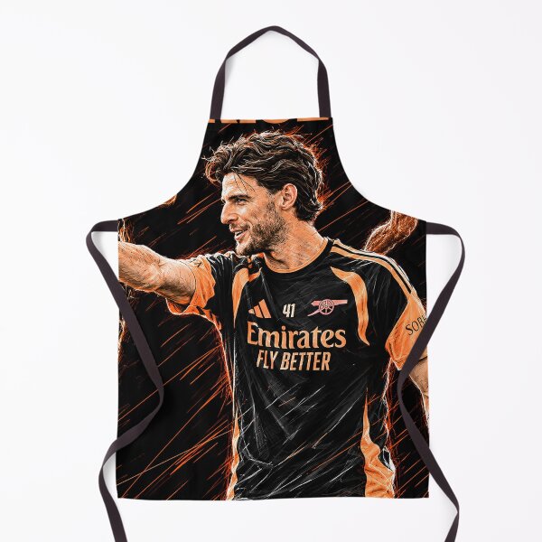 Item preview, Declan Rice Arsenal Orange Sketch designed and sold by Charlotte Hawkins.