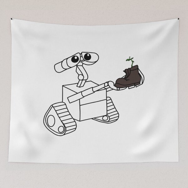Item preview, Friendly Robot Outline  designed and sold by DaryMura5.