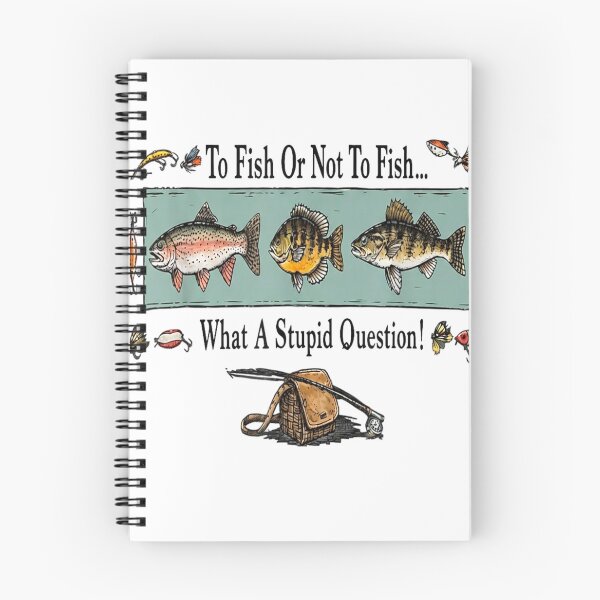 Item preview, to Fish Or Not to Fish What A Stupid Question 70s designed and sold by Crookedorbit ⭐⭐⭐⭐⭐ .