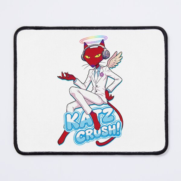 Item preview, Katzz Angel Retro Cartoon Red Cat DJ Suit Pop Art designed and sold by CuteKats.