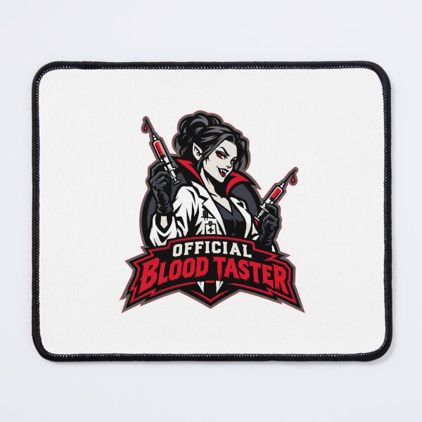 Item preview, Official Blood Taster Female Phlebotomist Vampire Halloween designed and sold by 3Tubes.