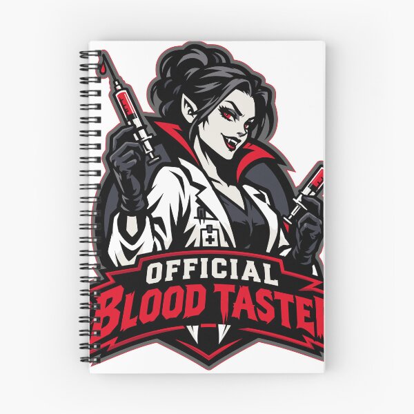 Item preview, Official Blood Taster Female Phlebotomist Vampire Halloween designed and sold by 3Tubes.