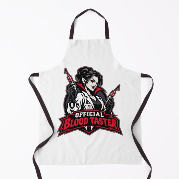Item preview, Official Blood Taster Female Phlebotomist Vampire Halloween designed and sold by 3Tubes.