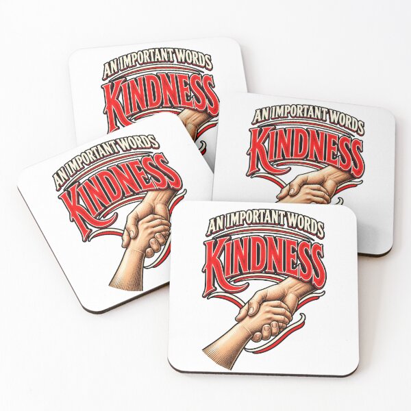 Item preview, Kindness – Helping Hands Vintage Typography designed and sold by JanChryzostom.