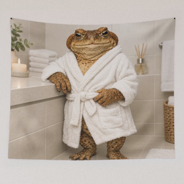 Item preview, Cozy Bathrobe Cane Toad designed and sold by Sillytoe.