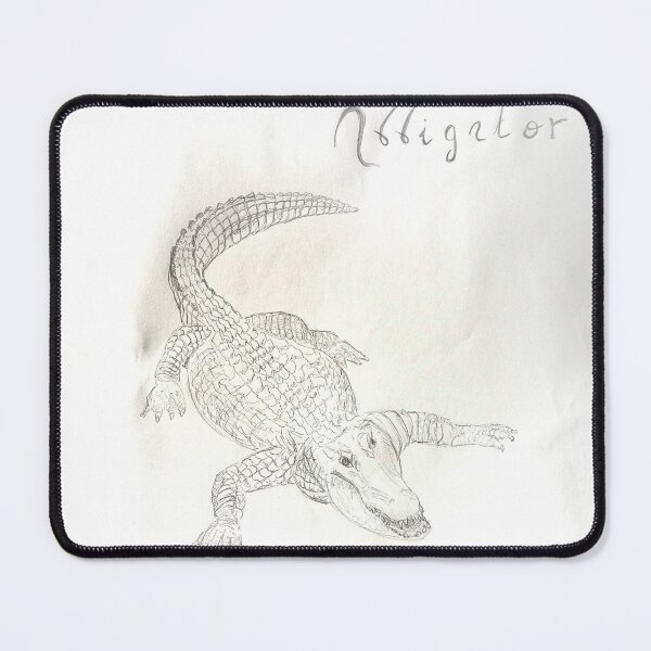 Item preview, Pencil sketch of an alligator designed and sold by MattRyiu.