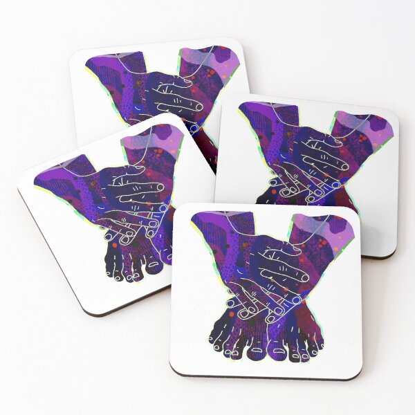 Item preview, Hands and Feet Abstraction colour designed and sold by Ziggy Outspoken.