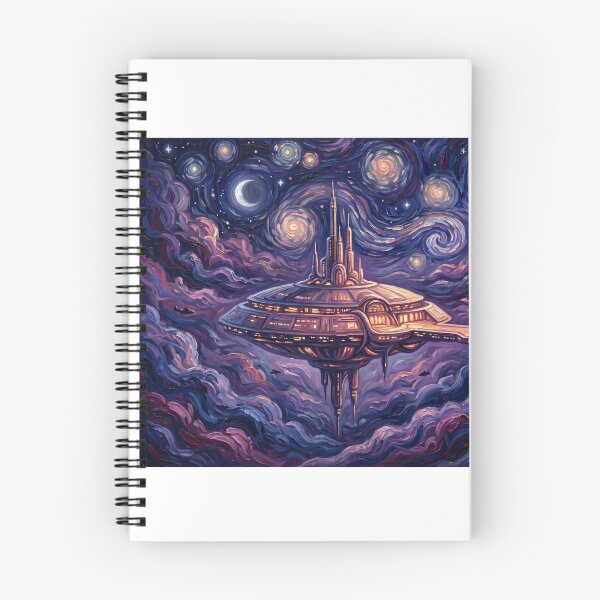 Item preview, Bespin Cloud City Starry Night Landscape designed and sold by Bad-Decisions-Designs.