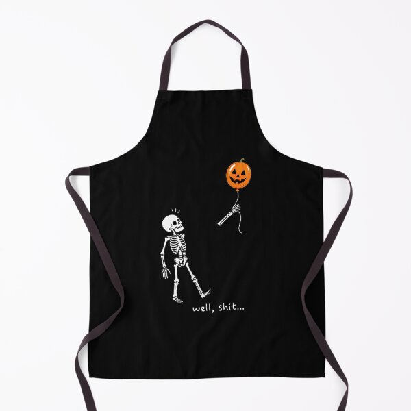 Item preview, Skeleton Lost Pumpkin Balloon Funny Halloween Quote designed and sold by OlyvieArt.