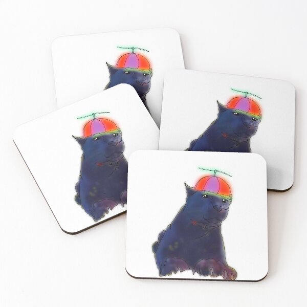 Item preview, Pam the Panther Wearing a propeller Hat – animalzinhats designed and sold by Ashley’sAnimalz.