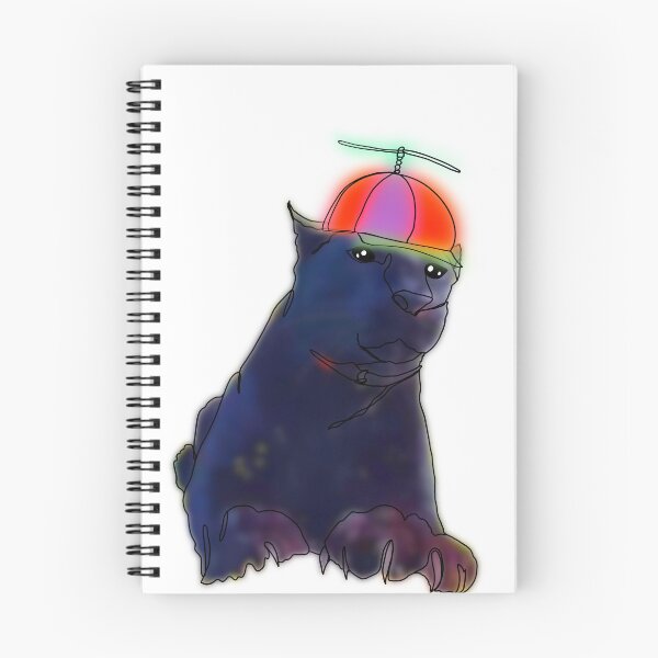 Item preview, Pam the Panther Wearing a propeller Hat – animalzinhats designed and sold by Ashley’sAnimalz.