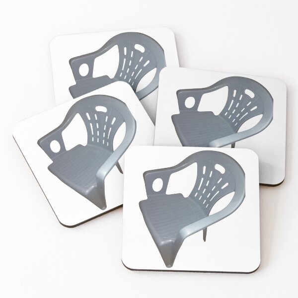 Item preview, Motivated Chair Aesthetic White Monobloc Patio Chair designed and sold by AkShopAk.