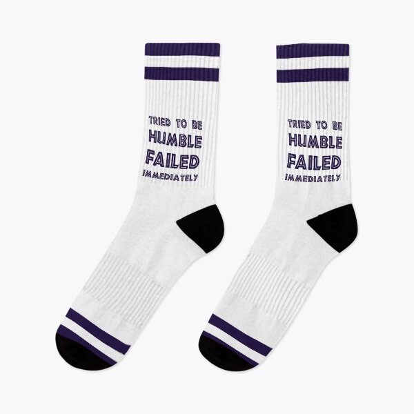 Item preview, Tried to Be Humble, Failed Immediately, Funny Sarcastic gift designed and sold by CloudyPress.