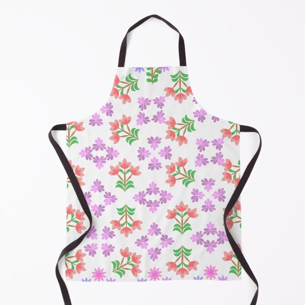 Item preview, Cute Spring Floral and Botanical Grid Pattern with Colorful Flowers and Leaves designed and sold by Ei-Ei.