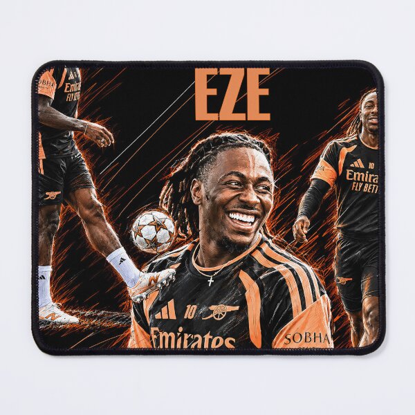 Item preview, Eberechi Eze Arsenal Orange Sketch designed and sold by Charlotte Hawkins.