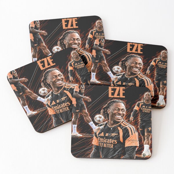 Item preview, Eberechi Eze Arsenal Orange Sketch designed and sold by Charlotte Hawkins.