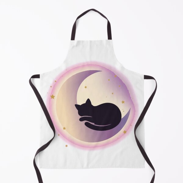 Item preview, Cozy Black Cat Moon — Aesthetic Gothic Halloween Design designed and sold by Sweet Blob Co.