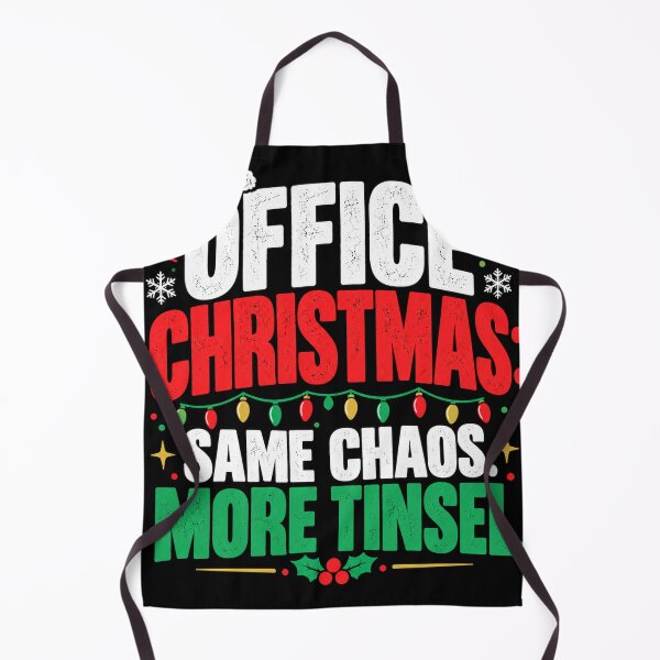 Item preview, Office Christmas Same Chaos More Tinsel – Funny Christmas Work Design designed and sold by KeeganDykes.