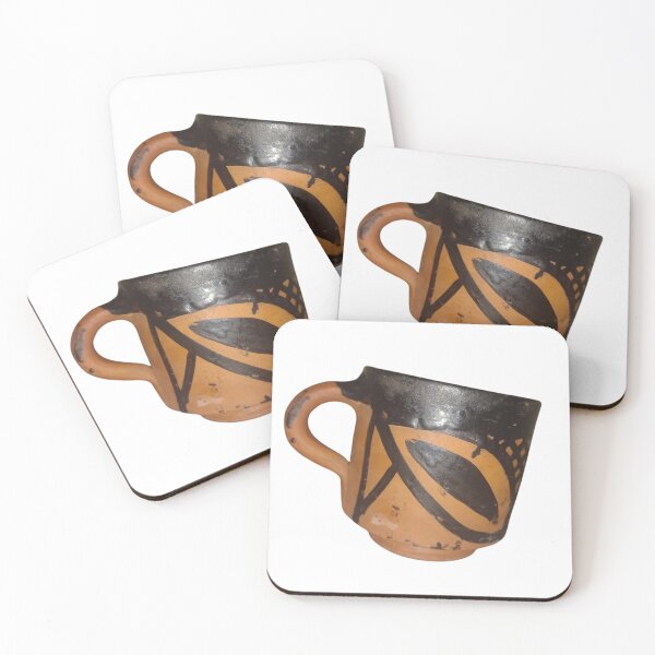 Item preview, Handcrafted Rustic Clay Mug Folk Pottery Ceramic Art designed and sold by AkShopAk.