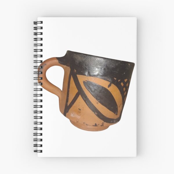 Item preview, Handcrafted Rustic Clay Mug Folk Pottery Ceramic Art designed and sold by AkShopAk.