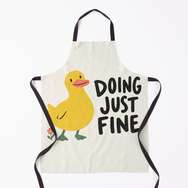 Item preview, Doing just fine with a yellow duck designed and sold by anytka.