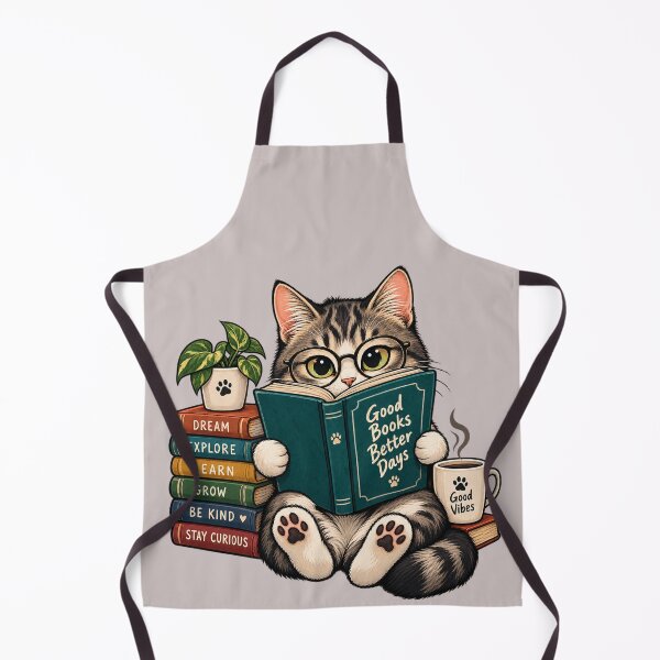 Item preview, Curious Cat Book Lover designed and sold by aminomen.