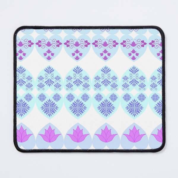 Item preview, Lavender Floral Ornament Collection in Heart-Shaped Frames, Decorative Botanical Pattern Set designed and sold by Ei-Ei.