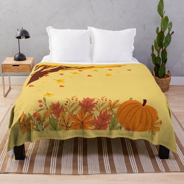 Item preview, Autumn Tree Falling Leaves Pumpkin Thanksgiving Frame designed and sold by SolutionsArt.