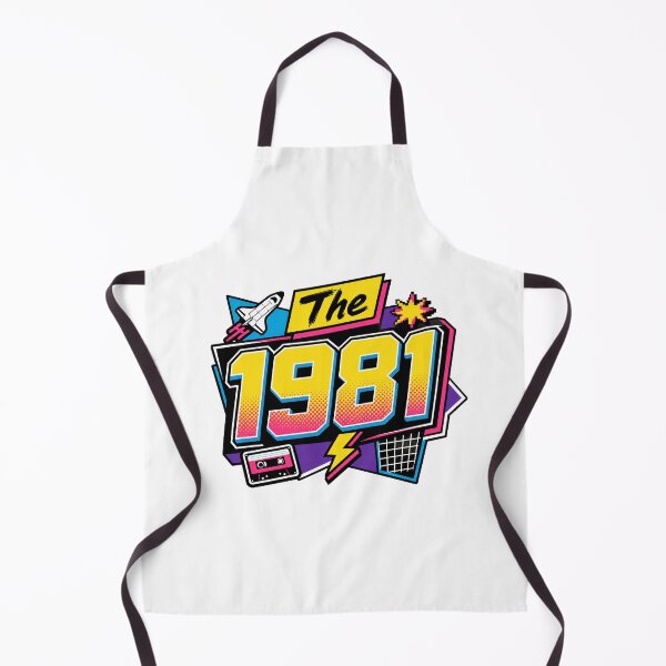 Item preview, The 1981 Retro Birthday designed and sold by RedCircleArt.