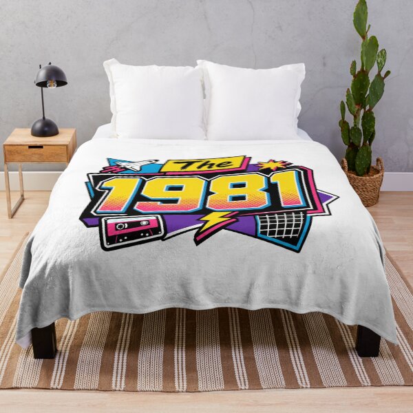Item preview, The 1981 Retro Birthday designed and sold by RedCircleArt.
