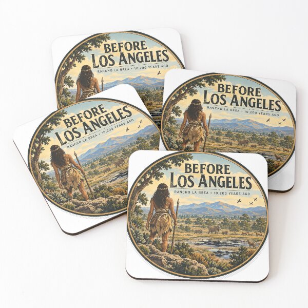 Item preview, Before Los Angeles — Rancho La Brea 10,200 Years Ago designed and sold by Past in Threads.