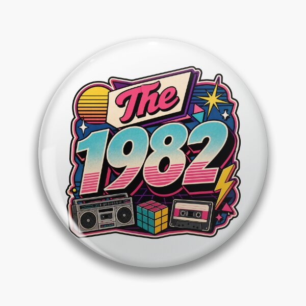Item preview, The 1982 Neon Birthday designed and sold by RedCircleArt.