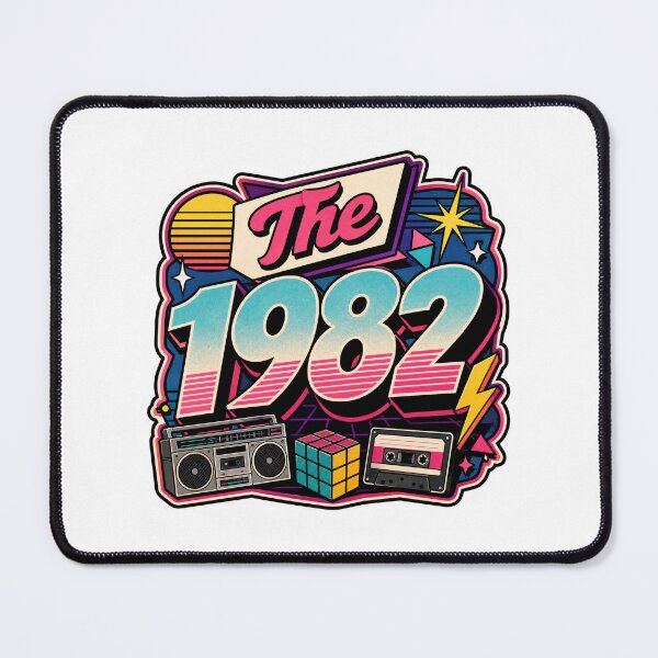 Item preview, The 1982 Neon Birthday designed and sold by RedCircleArt.