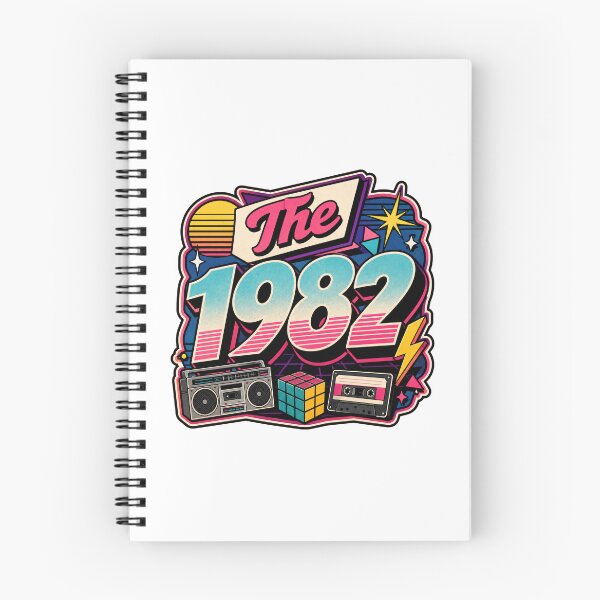 Item preview, The 1982 Neon Birthday designed and sold by RedCircleArt.