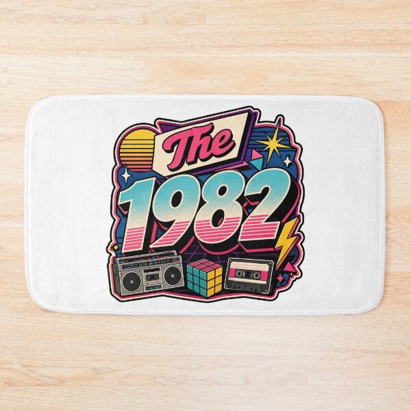Item preview, The 1982 Neon Birthday designed and sold by RedCircleArt.