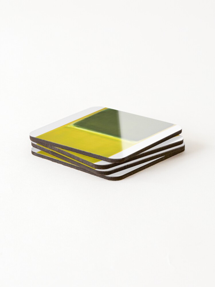 Thumbnail 4 of 5, Coasters (Set of 4), Mark Rothko abstract art - Mark Rothko paintings - Mark Rothko artwork - Mark Rothko artist - Mark Rothko modern art designed and sold by Rohyadalim.
