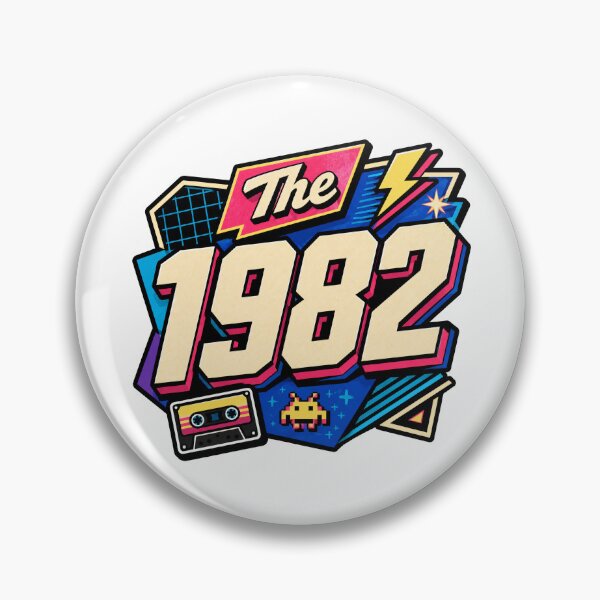 Item preview, The 1982 Pixel Birthday designed and sold by RedCircleArt.