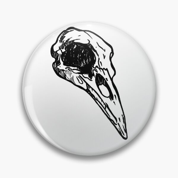 Item preview, Raven Skull designed and sold by Ziggy Outspoken.