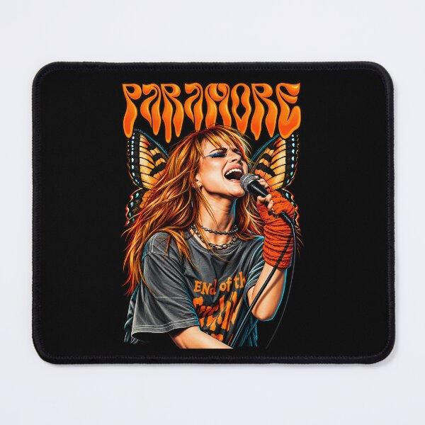 Item preview, Paramore Butterfly Rock Portrait | Alternative Rock Music Fan Art designed and sold by aguilar38.