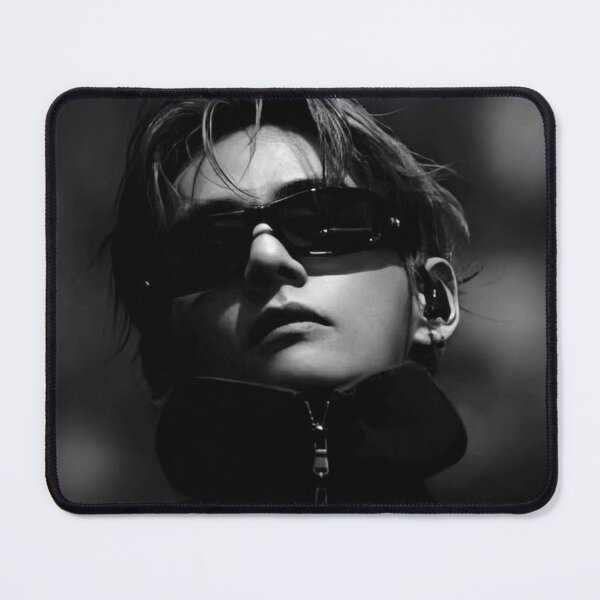 Item preview, Bts kpop band comeback concert taehyung black and white designed and sold by Arjun4282.