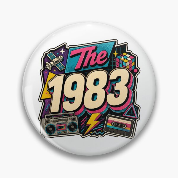 Item preview, 1983 Neon Birthday designed and sold by RedCircleArt.