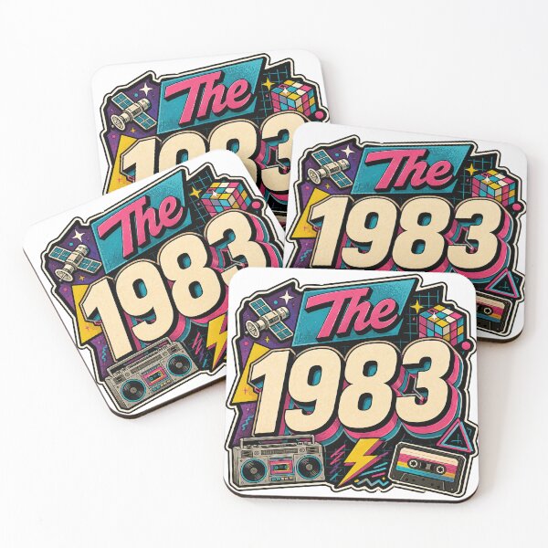 Item preview, 1983 Neon Birthday designed and sold by RedCircleArt.