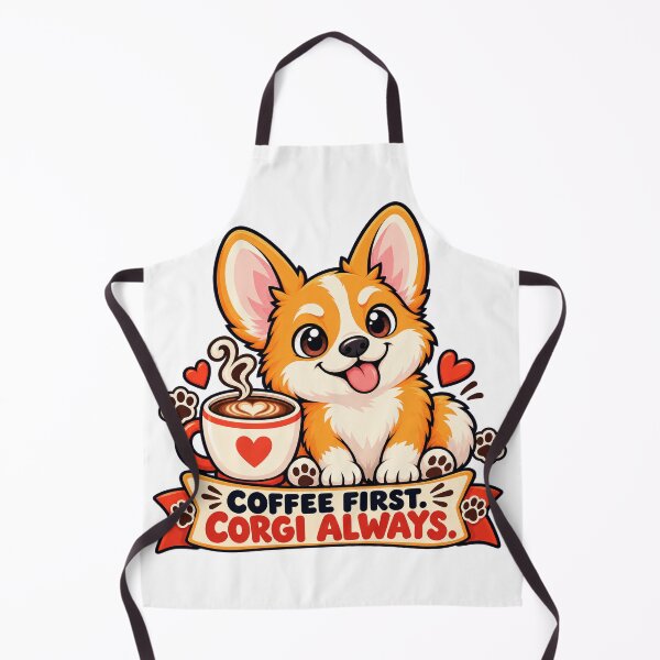 Item preview, Corgi Coffee First, Corgi Always designed and sold by OLIVER-AGOUR.