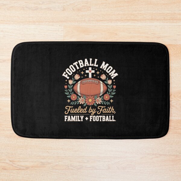 Item preview, Football Mom Fueled by Faith Family and Football Game Day designed and sold by jkrphoto.