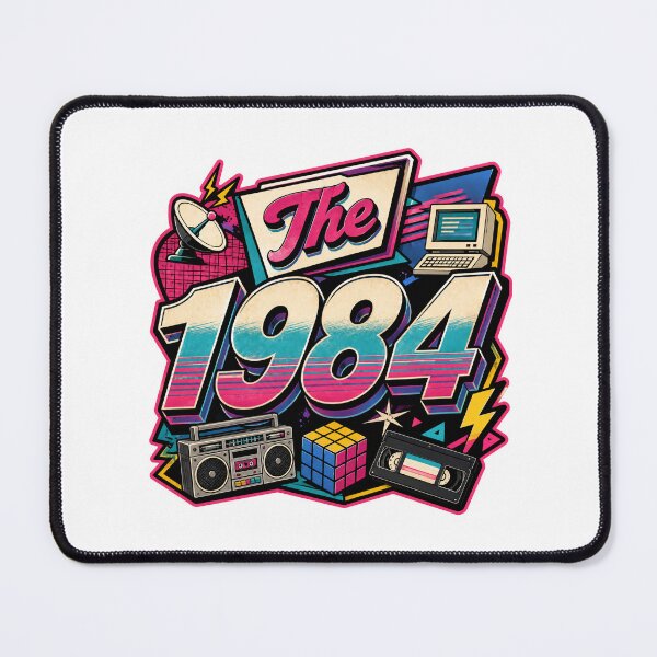 Item preview, The 1984 Retro Birthday designed and sold by RedCircleArt.