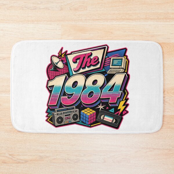 Item preview, The 1984 Retro Birthday designed and sold by RedCircleArt.