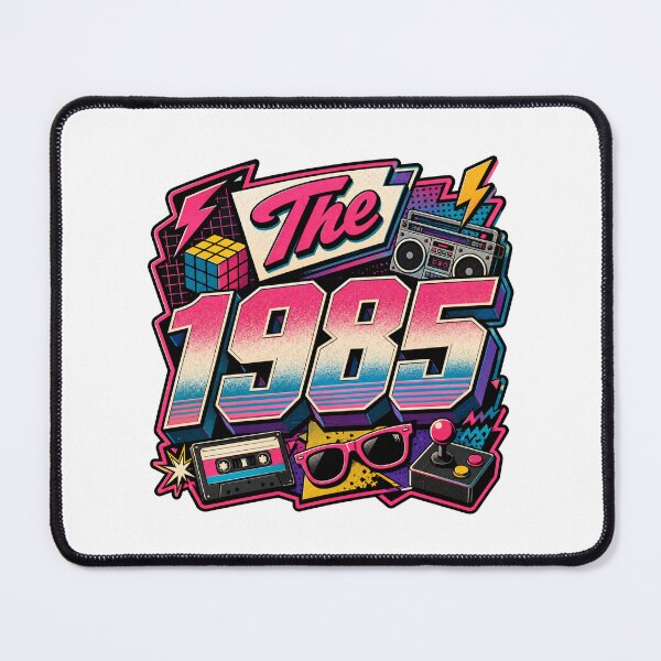 Item preview, The 1985 Neon Birthday designed and sold by RedCircleArt.