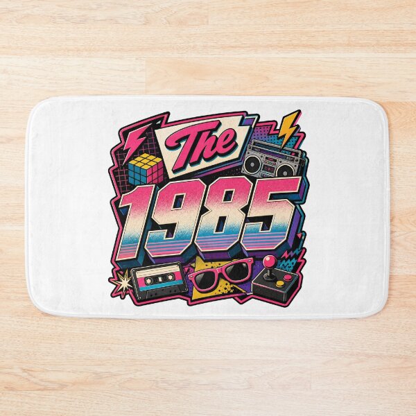 Item preview, The 1985 Neon Birthday designed and sold by RedCircleArt.